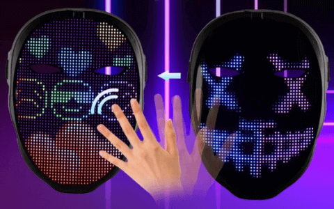 early halloween promotion 50 off halloween led mask 9 1
