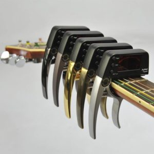 Guitar Capo With Built In Tuner