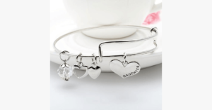Mother Daughter Charm Bangle Set Mother Daughter Charm Bangle Set